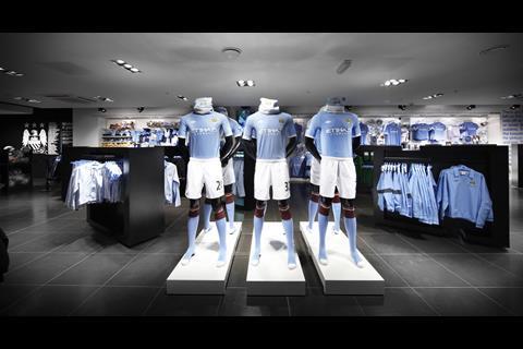 Nominaal Edelsteen Clip vlinder Manchester City Football Club | Gallery | Retail Week